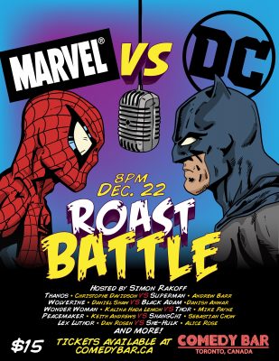 Marvel vs DC Roast Battle CANCELLED