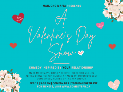 A Valentine’s Day Show: Comedy Inspired by Your Relationship