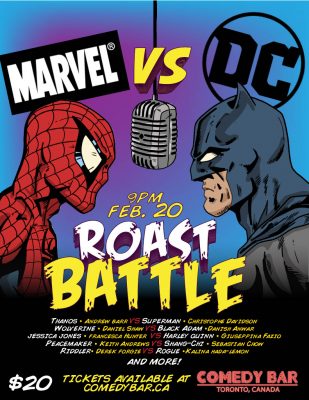 Marvel vs DC ROAST BATTLE