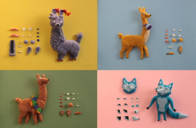 COURSE: Needle Felted Puppets for Stop Motion