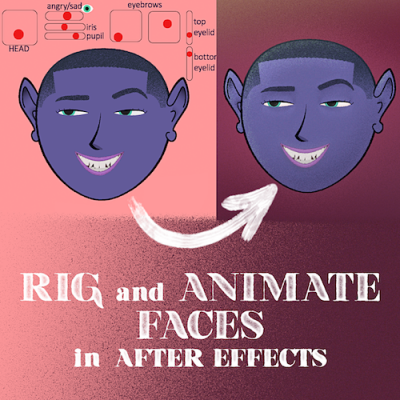 COURSE: Rig & Animate Faces in After Effects, Toronto Animated Image  Society at Toronto Animated Image Society, Toronto ON, Culture & Heritage