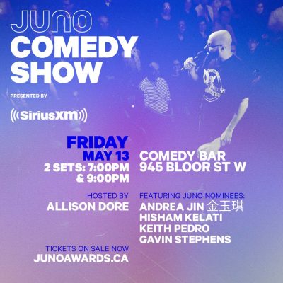 JUNO Comedy Show Presented by SiriusXM Canada