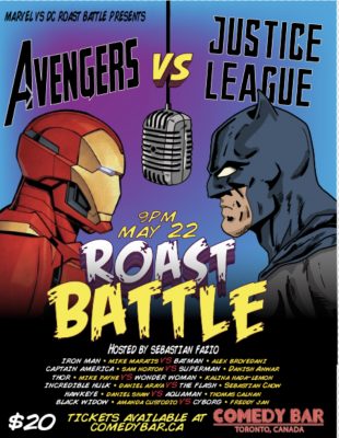 Marvel vs DC Roast Battle #4- Avengers vs Justice League