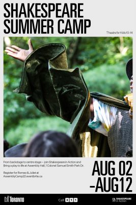 Shakespeare Summer Camp (ages 10–14)
