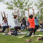 Yoga in Trillium Park