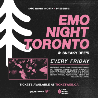Emo Night Toronto at Sneaky Dee's