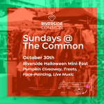 RIVERSIDE COMMON SUNDAYS: Halloween Mini-Fest