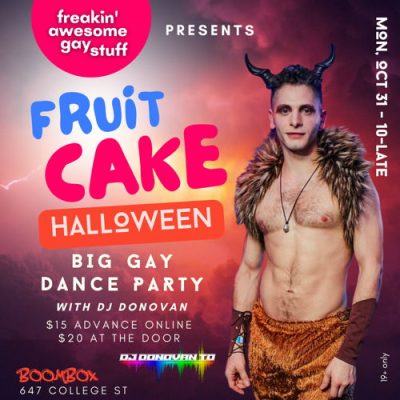 FRUITCAKE HALLOWEEN - Big Gay Dance Party