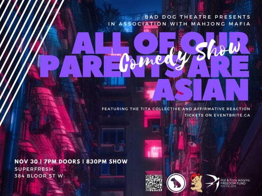 All of Our Parents Are Asian: Comedy Show! Nov 30, 2022