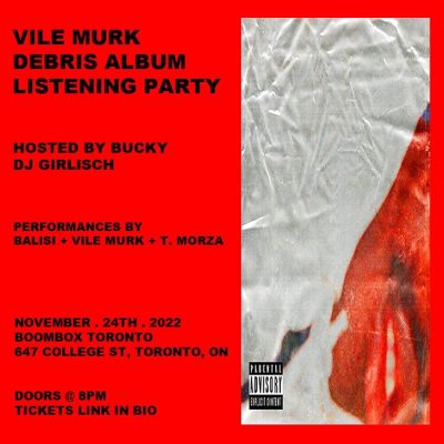 Vile Murk Debris Album Listening Party