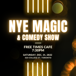 The NYE Magic & Comedy Show - Featuring Chris Westfall
