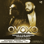 OVOXO: Drake x The Weeknd Dance Party at Sneaky Dee's