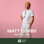 NEW DATE - Matt Corby