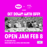 MRG Live & OPP Present: Community Jam