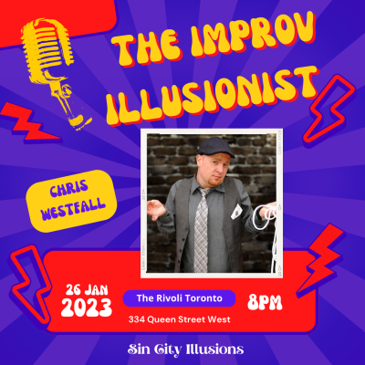 The Improv Illusionist - An Evening of Magic and Comedy