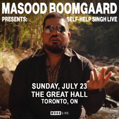 Masood Boomgaard Presents: Self-Help Singh Live