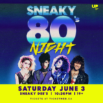 Sneaky 80s Night at Sneaky Dee's Jun 3, 2023