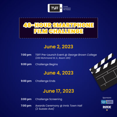 TSFF Pre-Launch Event & 48-Hour Smartphone Film Challenge