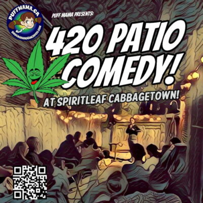 420 Patio Comedy - Every Thurs May - Sept
