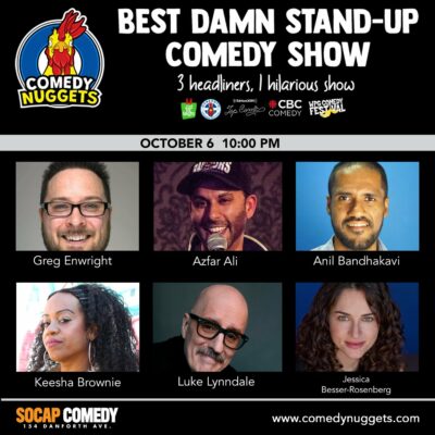 Best Damn Stand-Up Comedy Show Oct 6, 2023 10PM