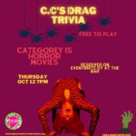 C.C.'S Drag Trivia Oct 12, 2023