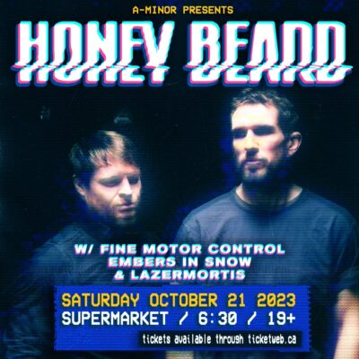 Honey Beard w/ Fine Motor Control, Embers in Snow & Lazermortis