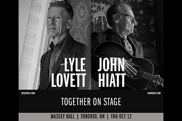 Lyle Lovett and John Hiatt Together On Stage