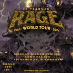 Rage - 40 years in Rage World Tour (Toronto)