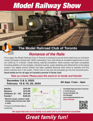 Model Railroad Club of Toronto celebrates the holidays!