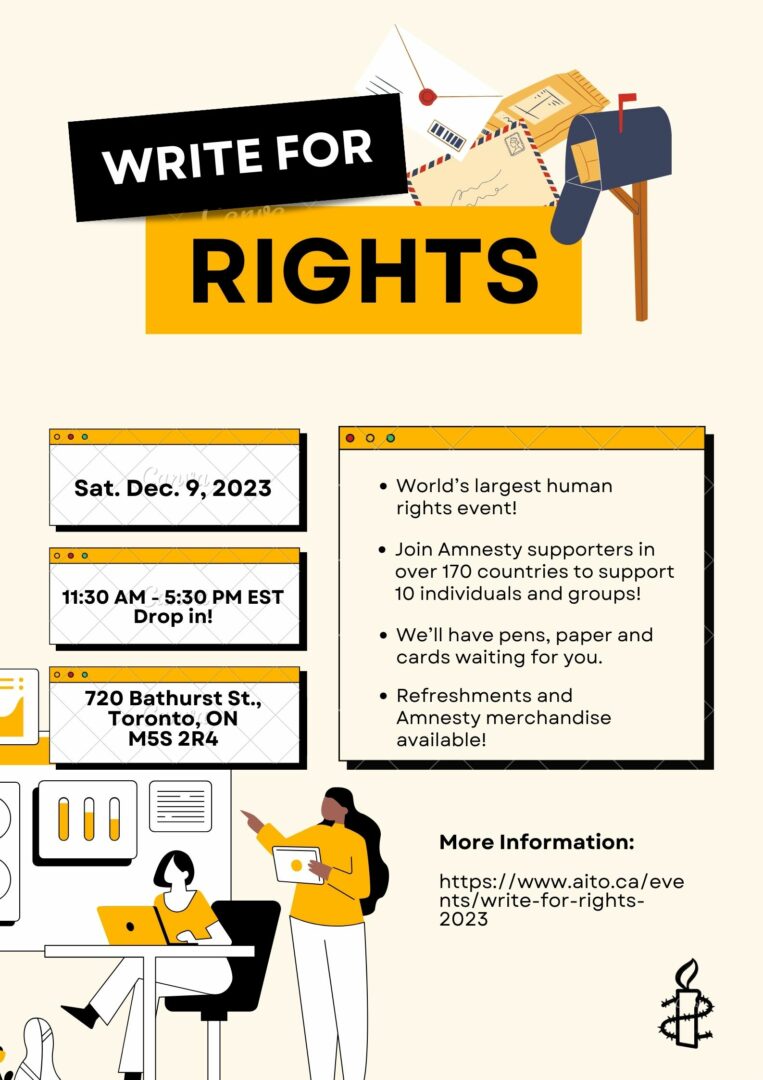 Gallery 1 - Write for Rights