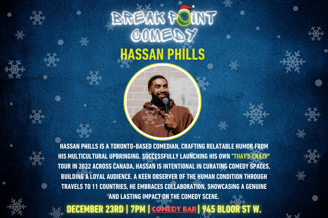 Gallery 3 - BREAK POINT COMEDY - HOLIDAY EDITION!