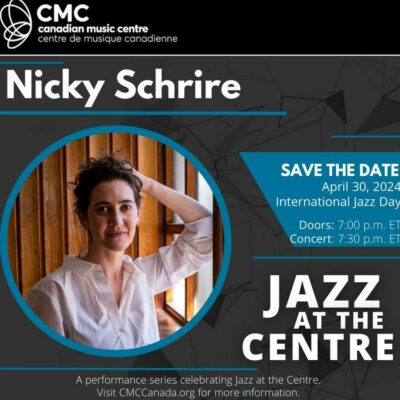 Jazz at the Centre: Nicky Schrire