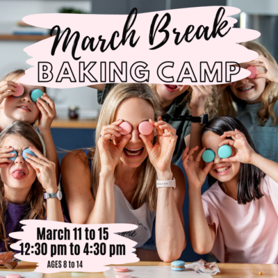 March Break Baking Camp at The Magpie Cakery