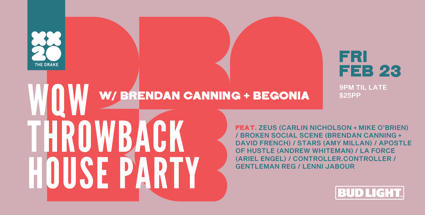 Gallery 6 - WQW Throwback House Party w/ Brendan Canning + Begonia