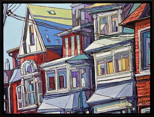 Mark Crozier "Painting Toronto" and John F. Marok "Reflections" a two person art exhibition