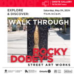 Onsite Gallery: Explore & Discover Rocky Dobey's Street Art Works