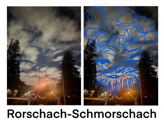 Rorschach-Schmorschach photo art exhibition by madame HAIR