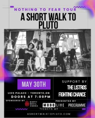 A Short Walk to Pluto with The Listros and Fighting Chance
