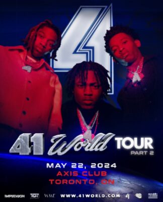 41 - WORLD TOUR - CANCELLED