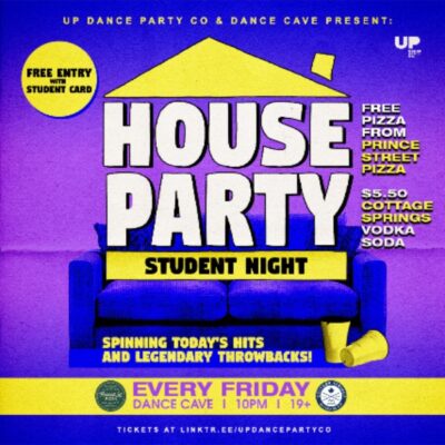 House Party: Student Night at Dance Cave Apr 19, 2024