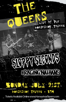 The Queers with Sloppy Seconds & The Raging Nathans