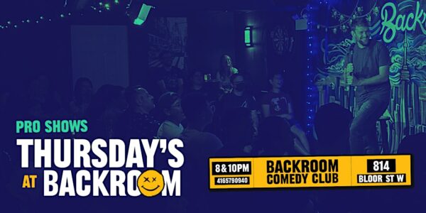 8PM Thursday - Pro & Hilarious Stand-up Comedy Vibes | The Laughter Fix | BACKROOM COMEDY CLUB