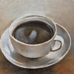 Art Class: Coffee Cup in Soft Pastel