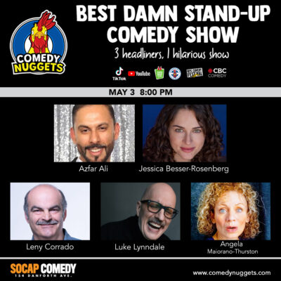 Best Damn Stand-Up Comedy Show May 3, 2024