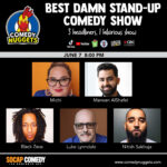 Best Damn Stand-Up Comedy Show Jun 7, 2024