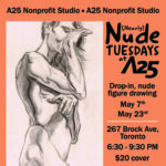 (Nearly) Nude Tuesdays at Artists 25 May 7, 2024