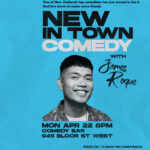 New in Town Comedy (with James Roque) (April Edition)