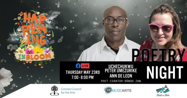 Poetry Night: Ann De Leon & Uchechukwu Peter Umezurike