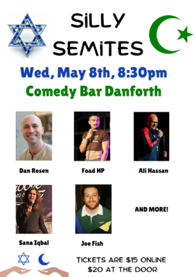 Silly Semites - Comedy Show May 8, 2024