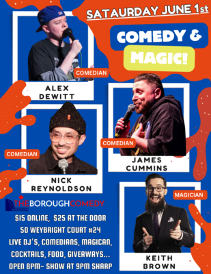 The Borough Comedy Show Jun 1, 2024